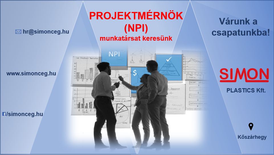 Illusztráció az alábbi tartalomhoz: Álláshirdetés - PROJEKTMÉRNÖK (NPI)